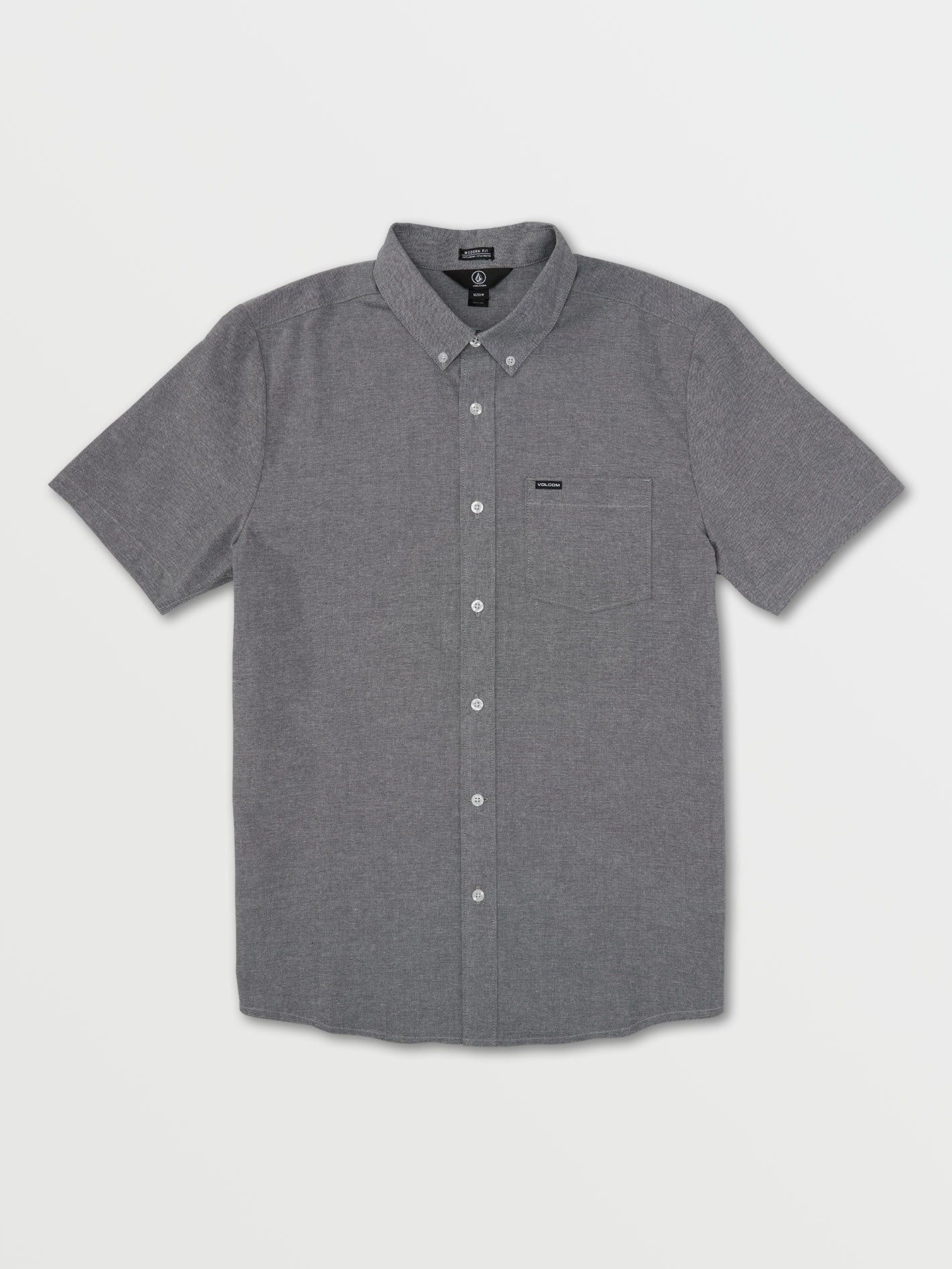 Curwin Short Sleeve Shirt - Grey sold by Volcom