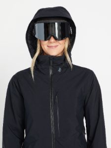 Womens 3D Stretch Gore Jacket - Black (2022) sold by Volcom