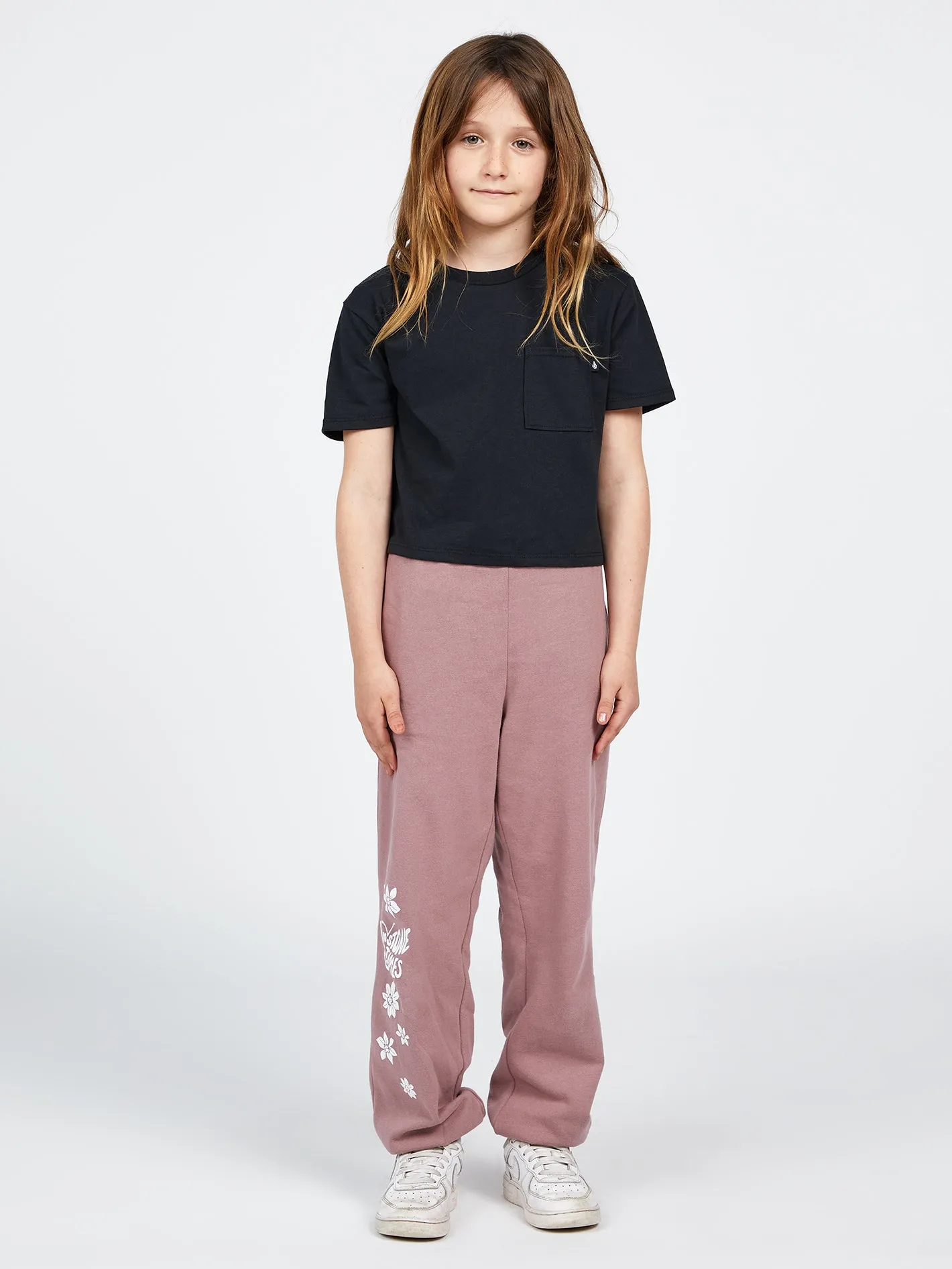 Girls Pocket Dial Short Sleeve Tee - Black sold by Volcom product image thumbnail 4