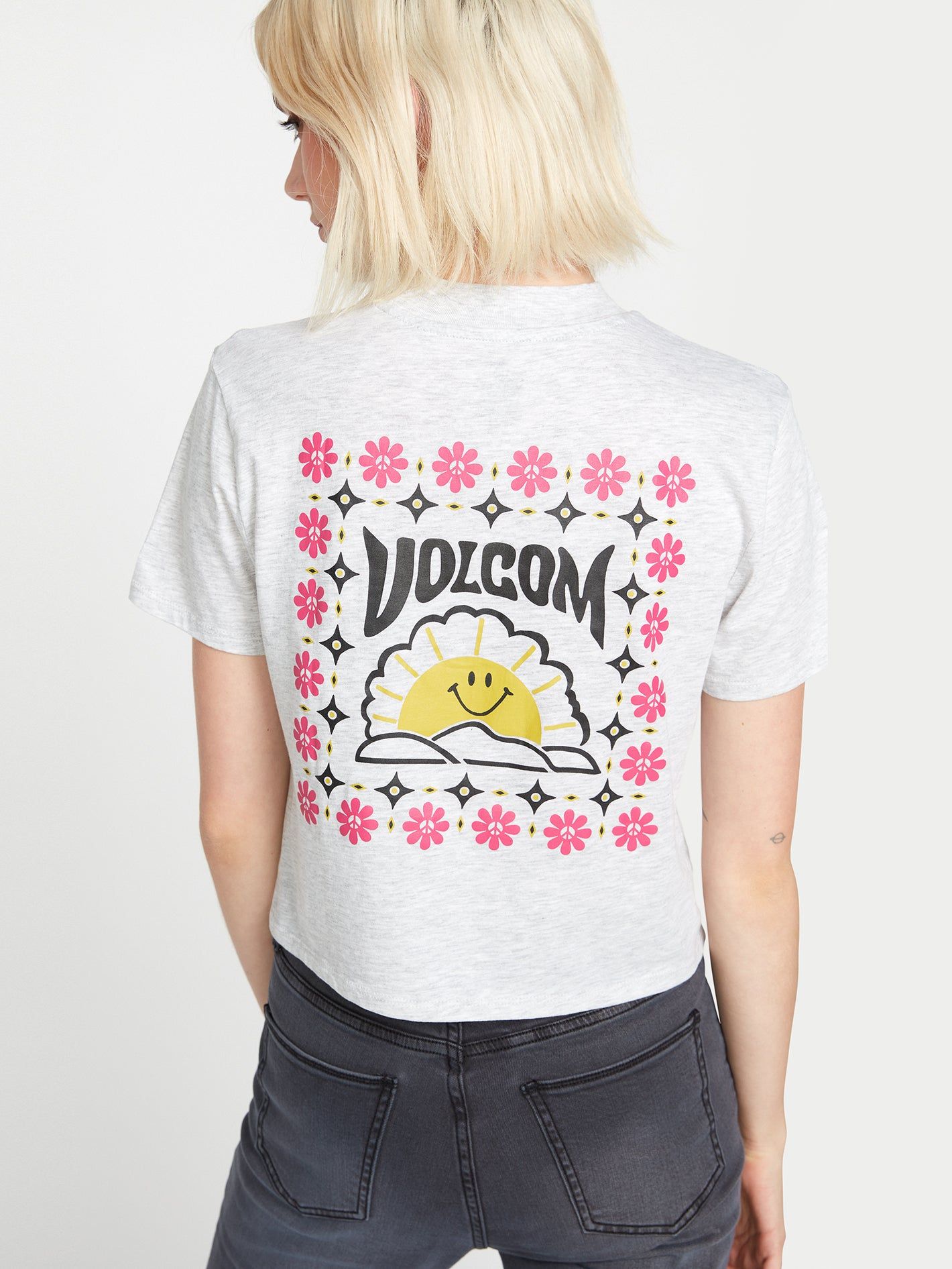 Pocket Dial Short Sleeve Tee - Light Grey sold by Volcom product image thumbnail 4