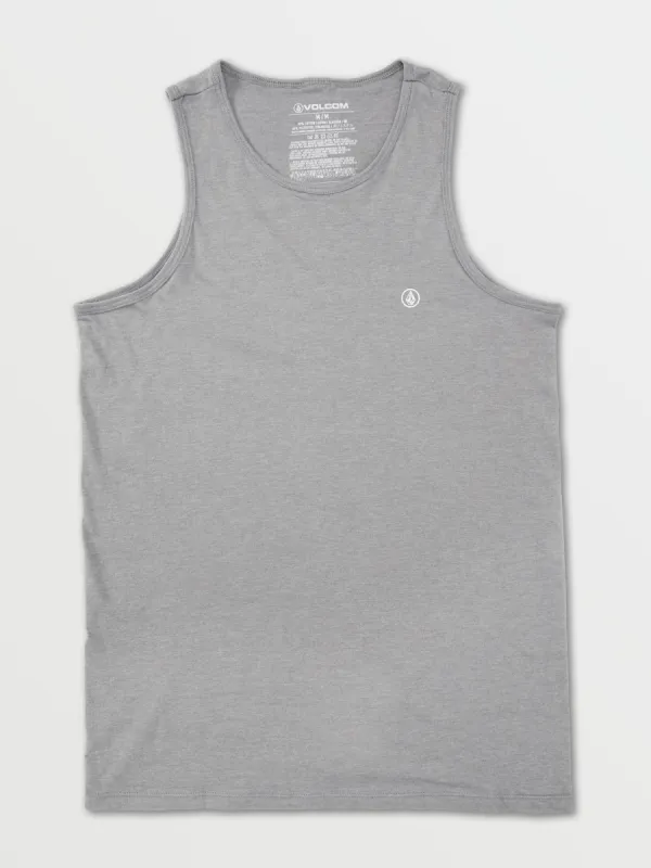 V Circle Stone Tank - Heather Grey sold by Volcom