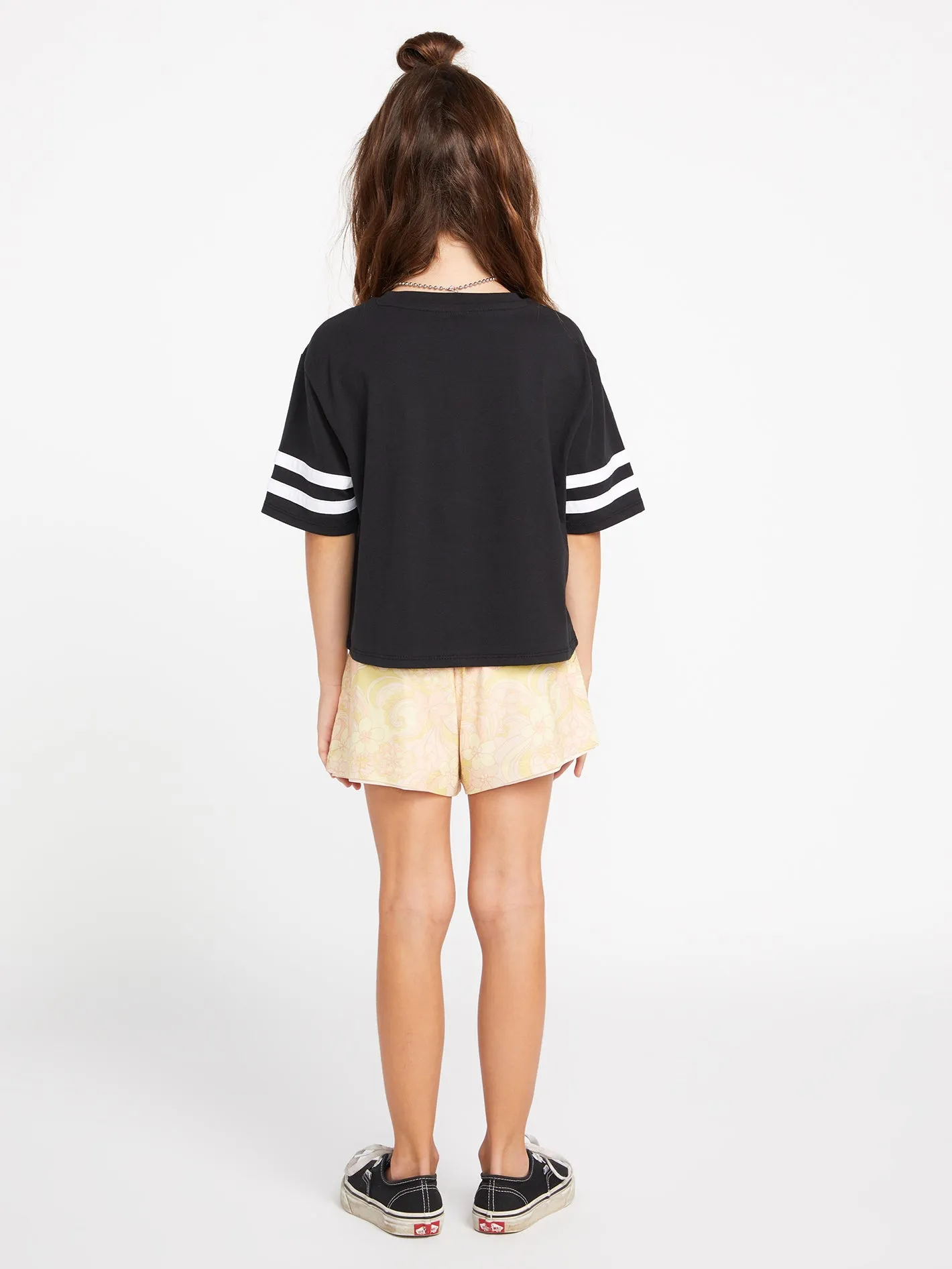 Girls Truly Stoked Short Sleeve Tee - Black sold by Volcom product image thumbnail 2