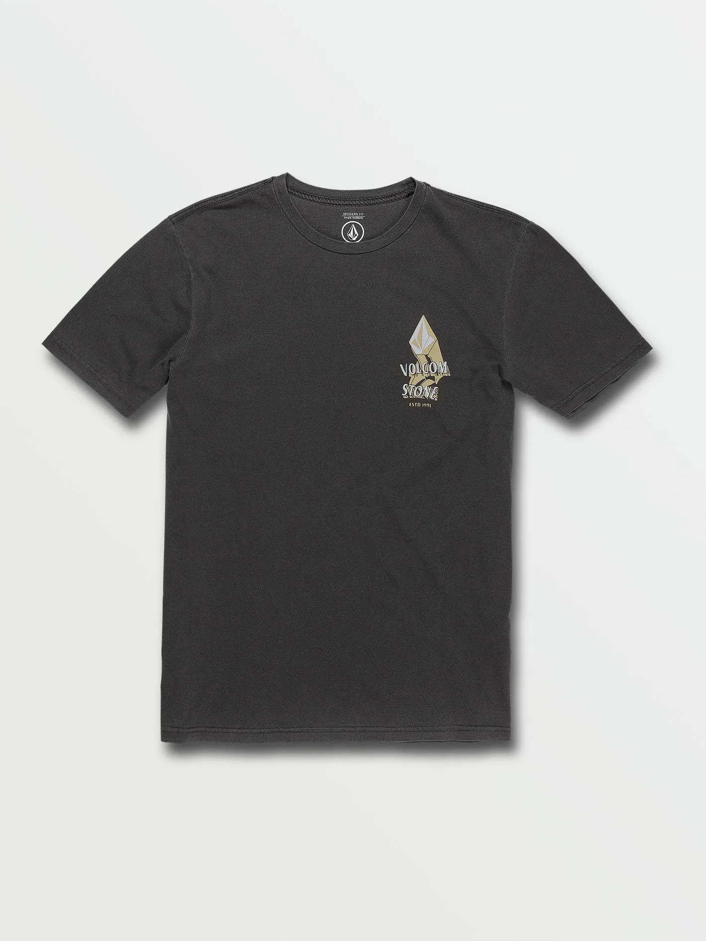 Stone Drag Short Sleeve Tee - Black sold by Volcom product image thumbnail 3