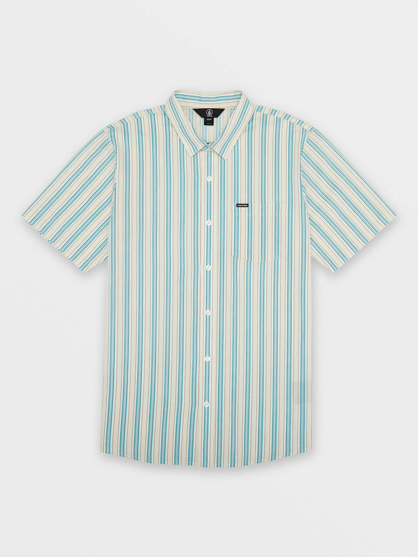 Warbler Short Sleeve Shirt - White Flash sold by Volcom