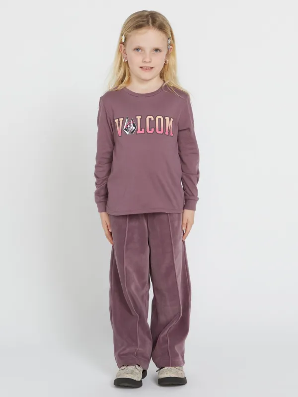 Girls Made From Stoke Long Sleeve Shirt - Acai sold by Volcom