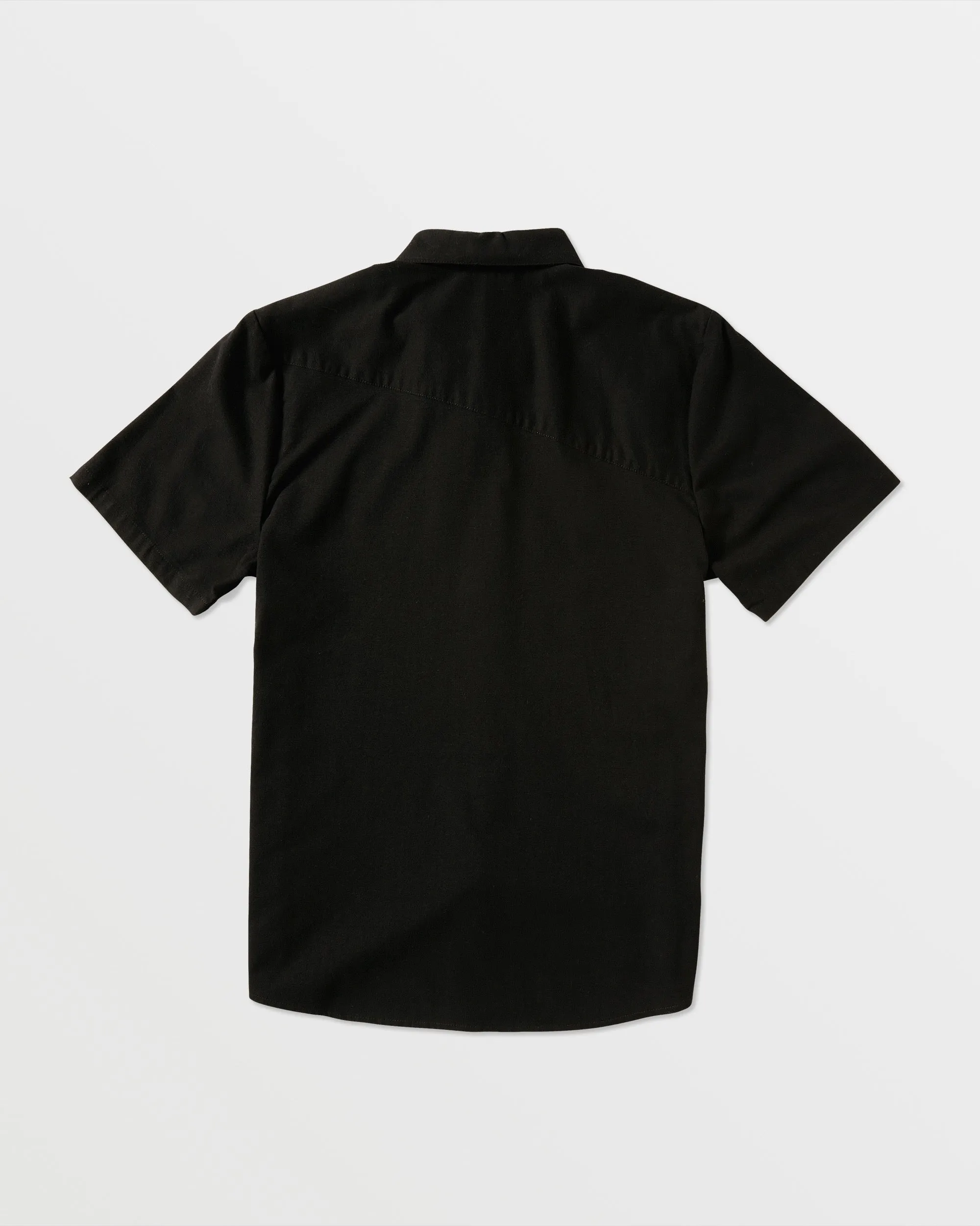 Everett Oxford Short Sleeve Shirt - New Black sold by Volcom product image thumbnail 2