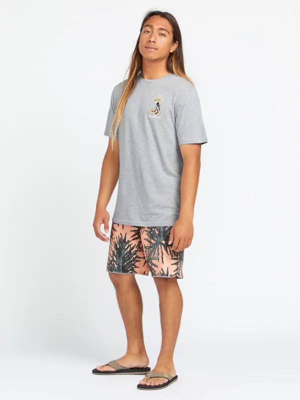 Boozey Bird Short Sleeve Tee - Heather Grey sold by Volcom