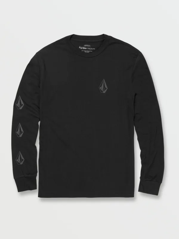 Stone Tech Long Sleeve Tee - Black sold by Volcom