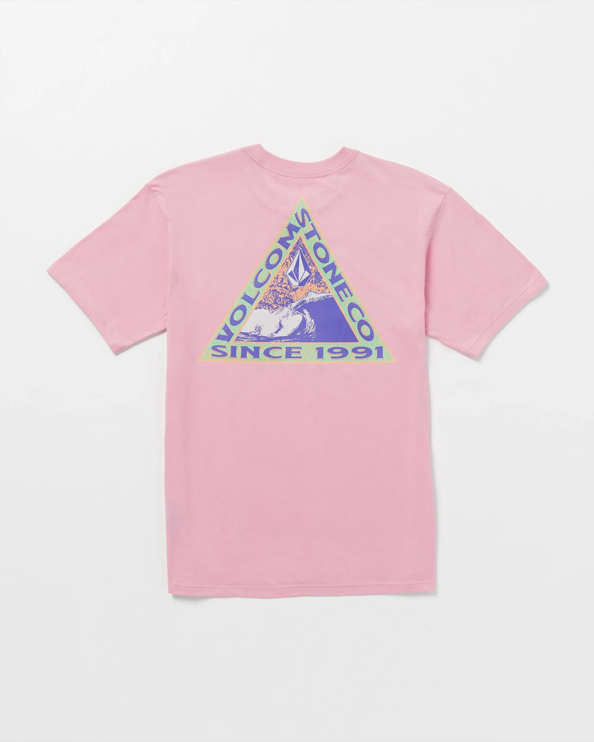 Finna Short Sleeve Tee - Misty Rose sold by Volcom product image thumbnail 4
