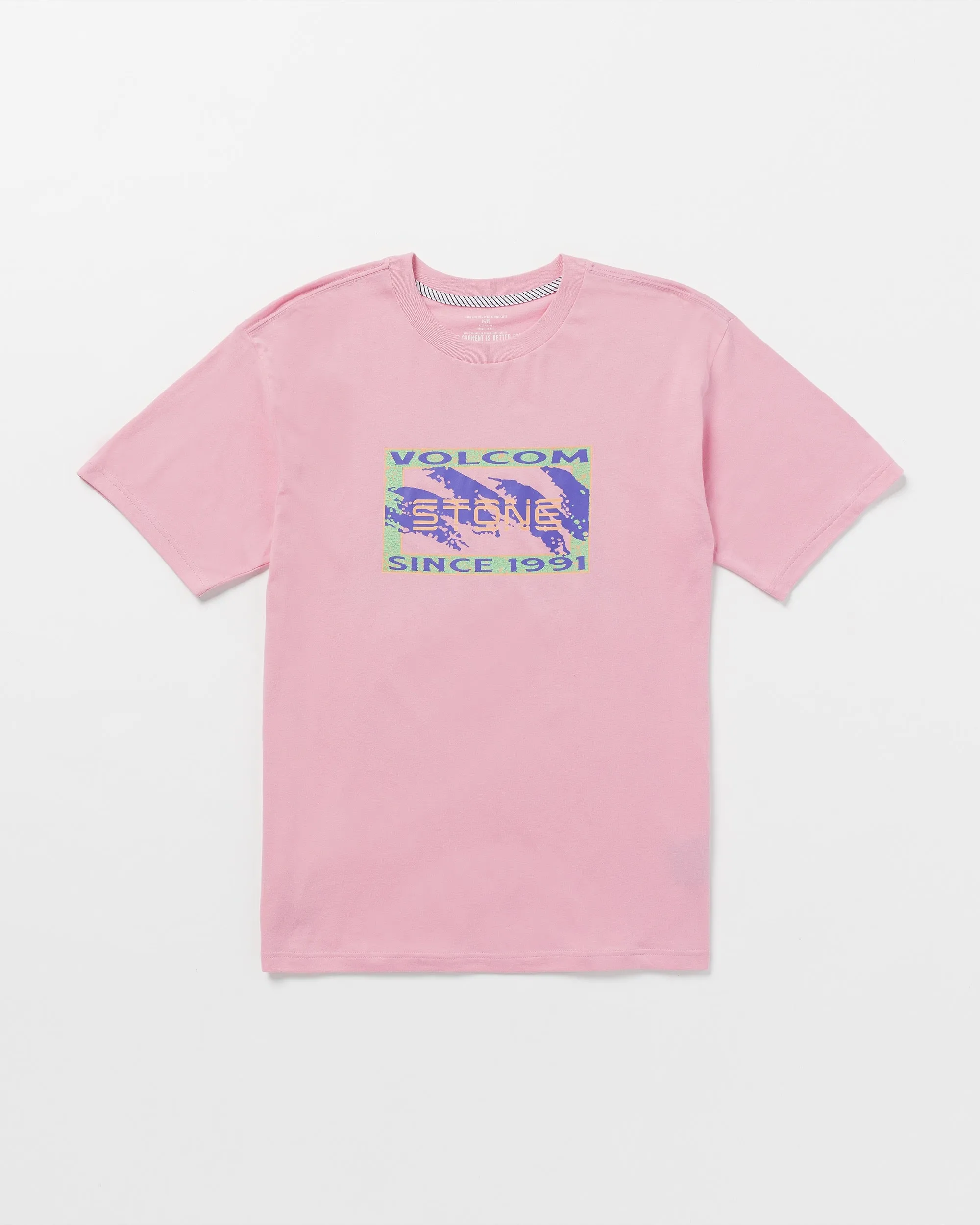 Finna Short Sleeve Tee - Misty Rose sold by Volcom product image thumbnail 3
