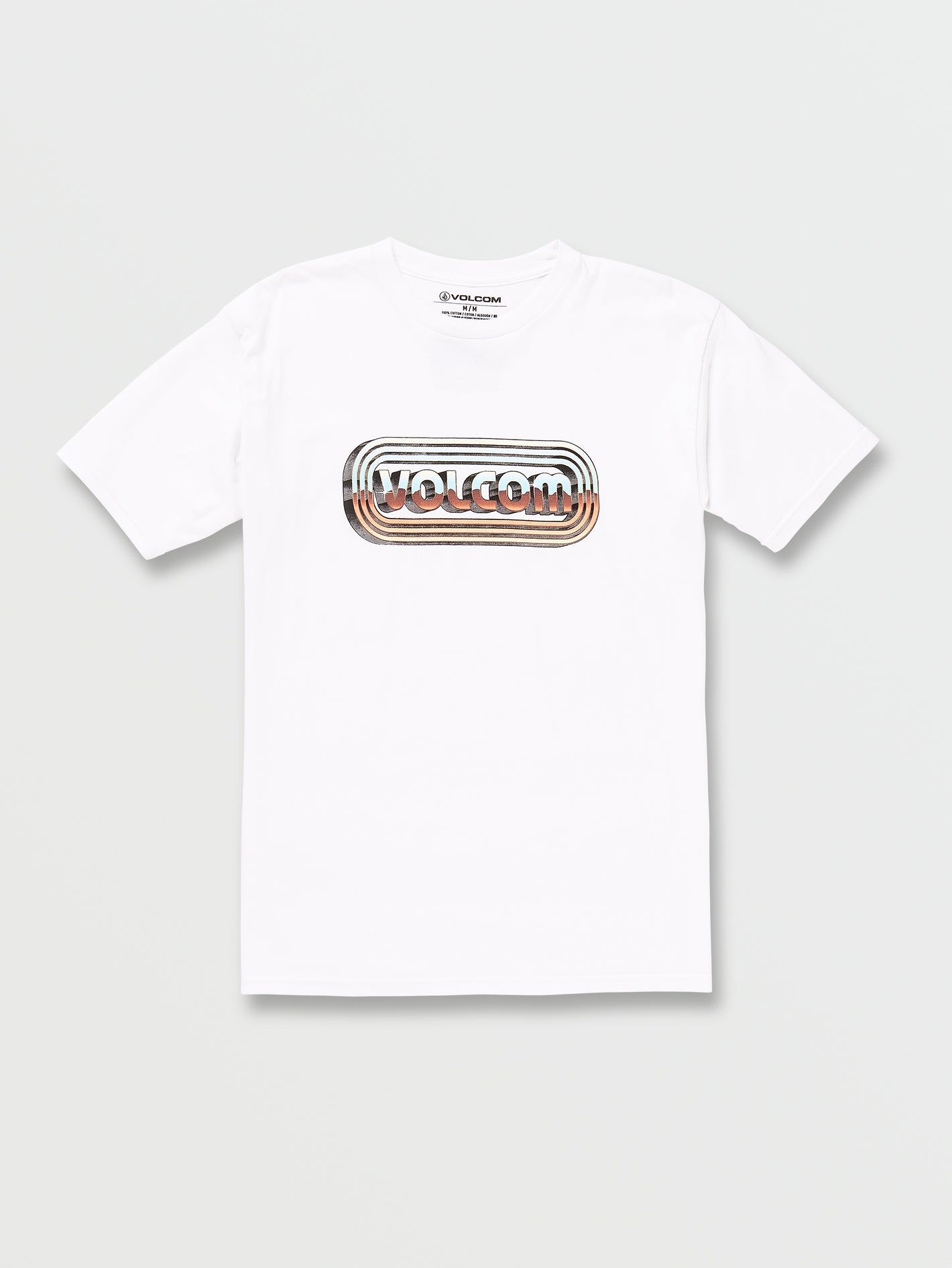 Truckstopper Short Sleeve Tee - White sold by Volcom