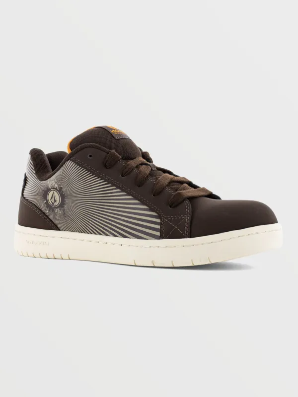 Volcom Workwear Stone Op Art Shoes - Dark Brown made by Volcom