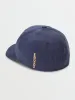 Full Stone Heather Flexfit Hat - Navy Heather sold by Volcom