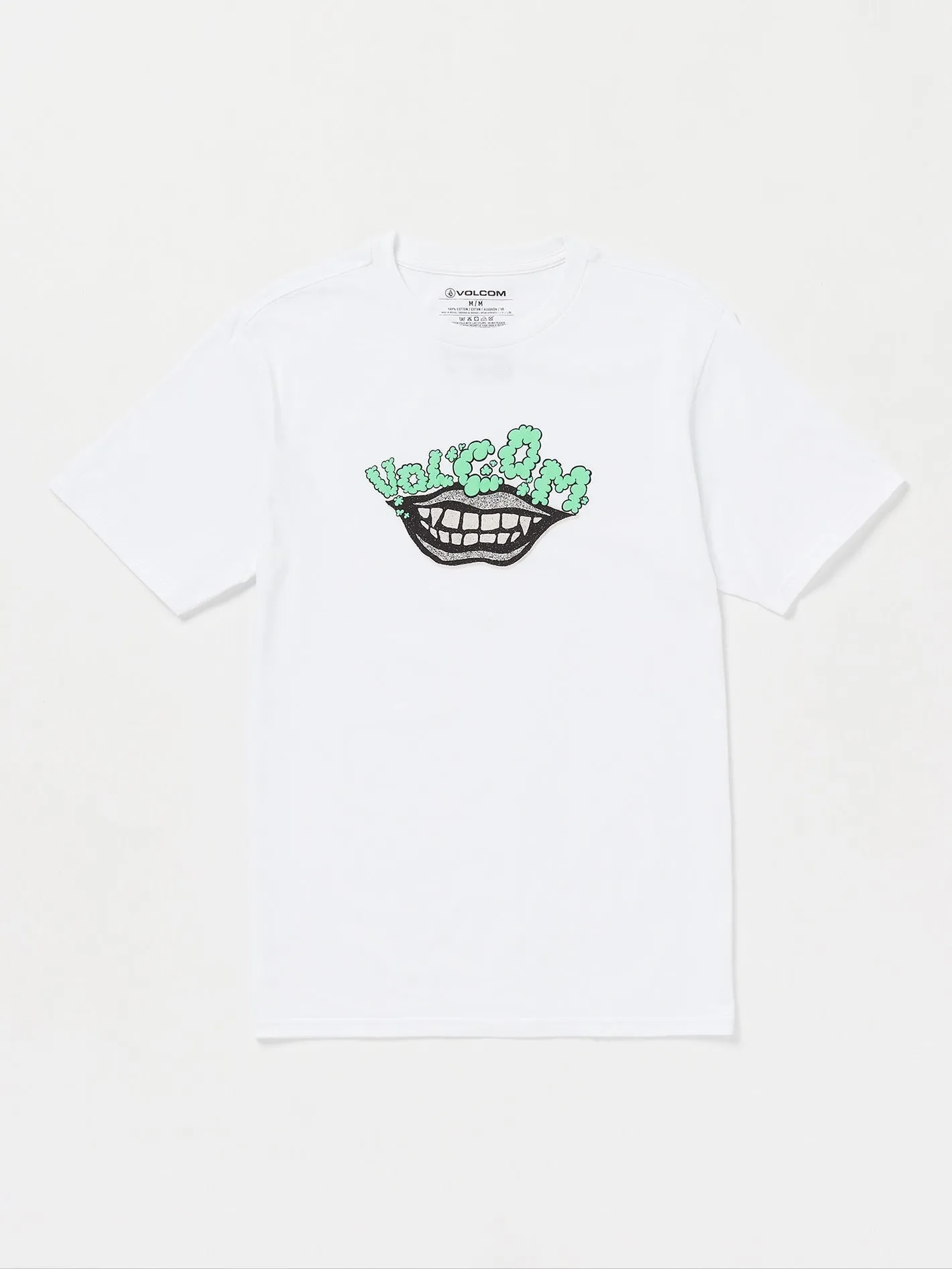 Evil Grin Short Sleeve Tee - White sold by Volcom product image thumbnail 3