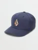 Full Stone Heather Flexfit Hat - Navy Heather sold by Volcom