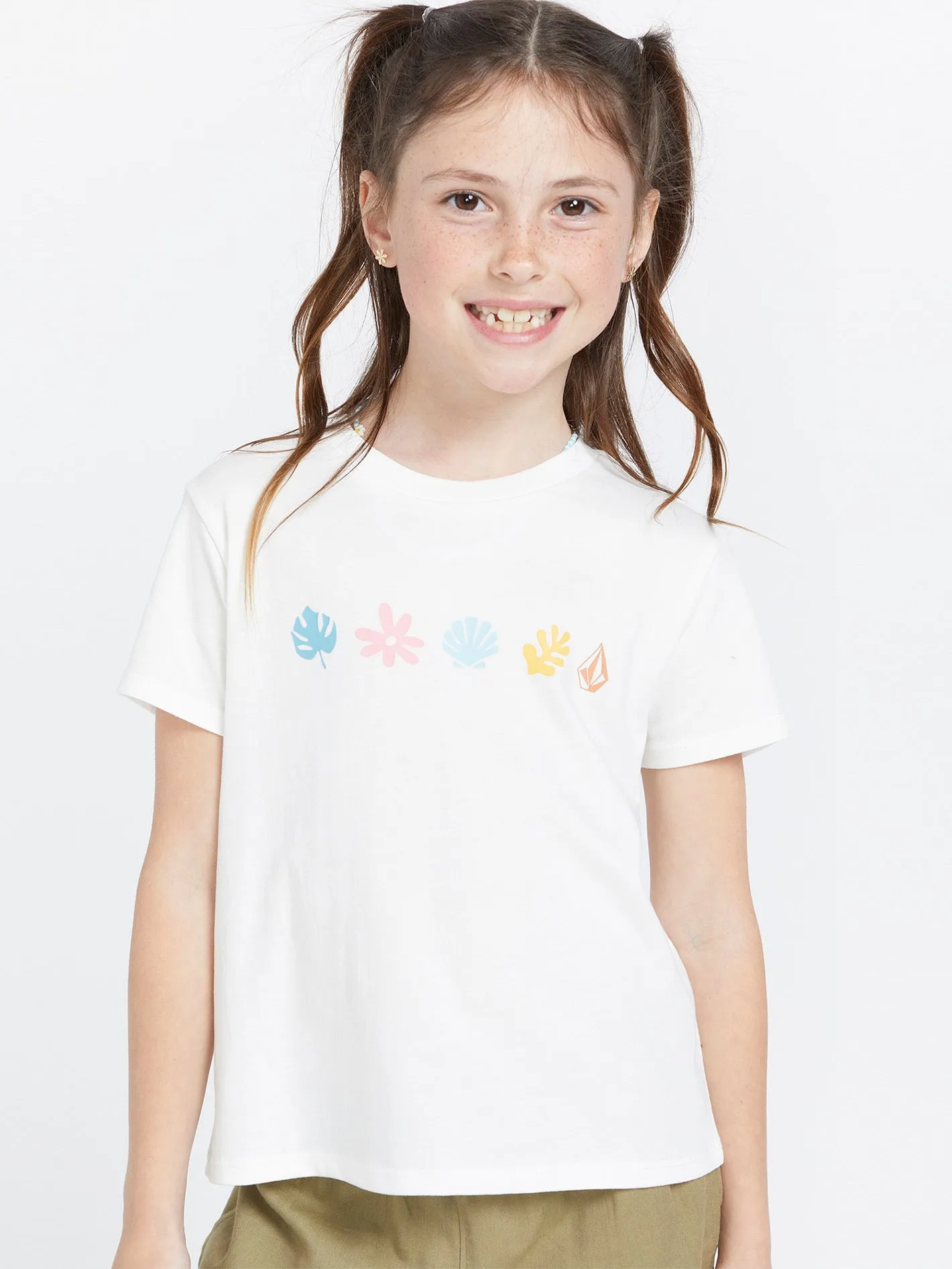 Girls Last Party Tee - Star White sold by Volcom product image thumbnail 4