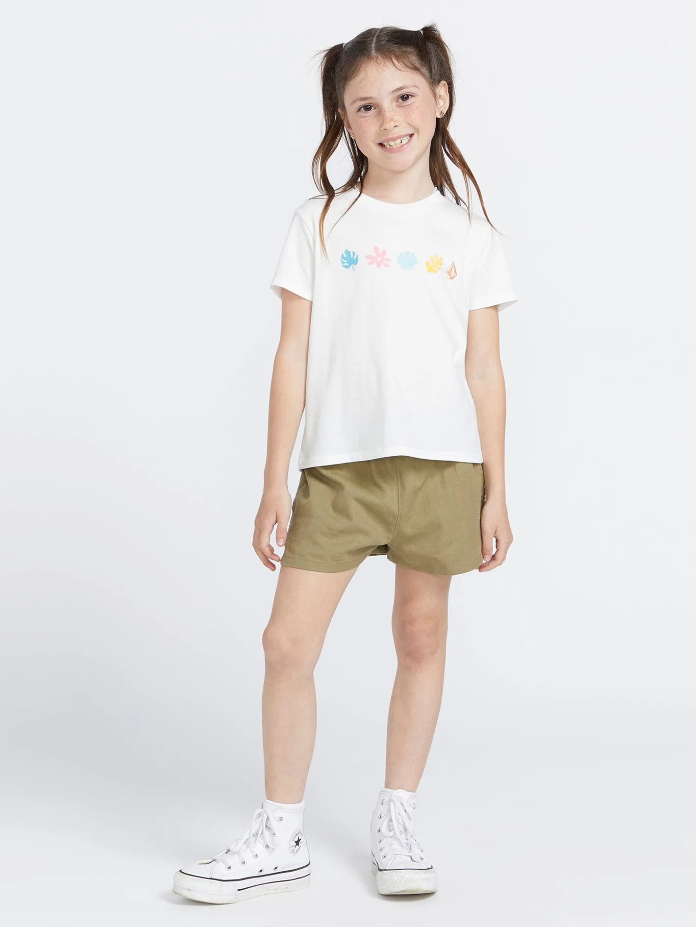 Girls Last Party Tee - Star White sold by Volcom product image thumbnail 2