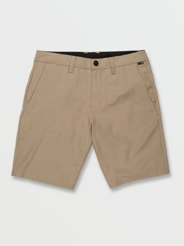 Slub Frickin Cross Shred Shorts - Khaki sold by Volcom
