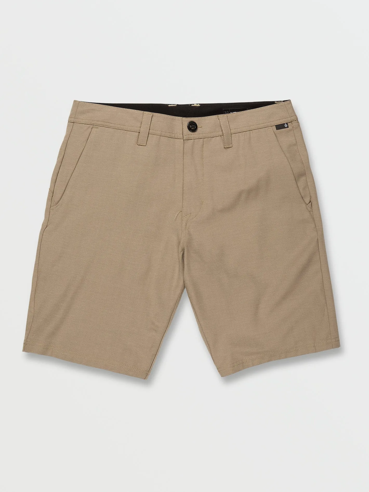 Slub Frickin Cross Shred Shorts - Khaki sold by Volcom