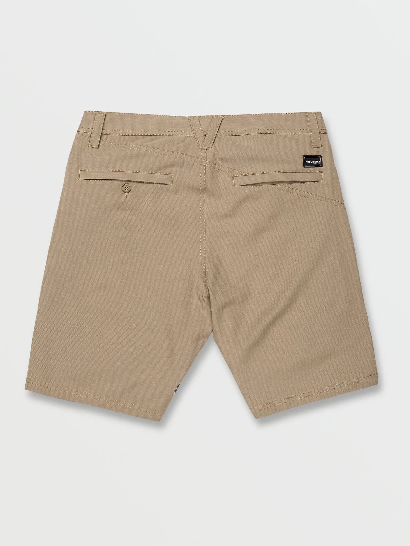 Slub Frickin Cross Shred Shorts - Khaki sold by Volcom product image thumbnail 2
