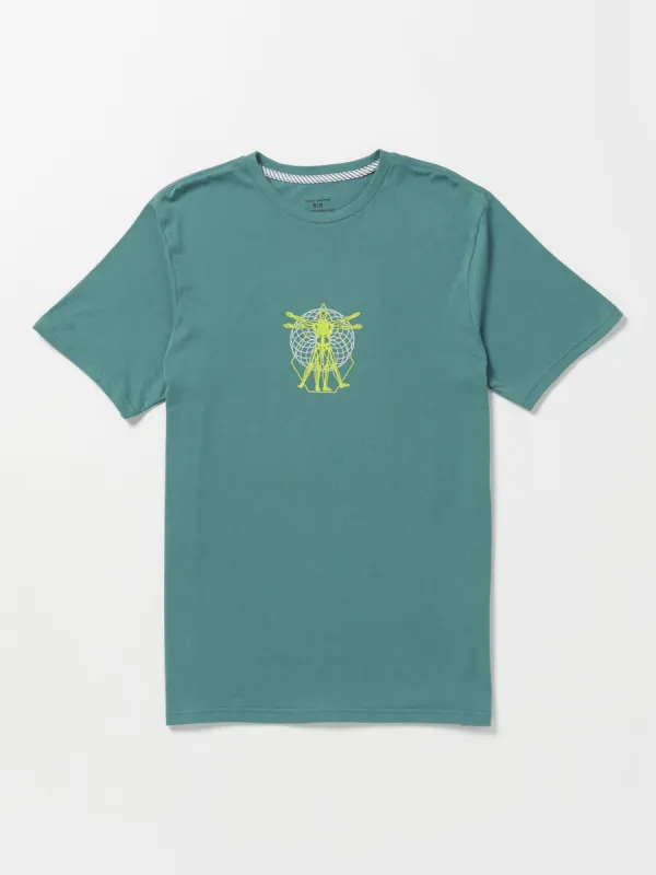 Utopic Short Sleeve Tee - Service Blue sold by Volcom