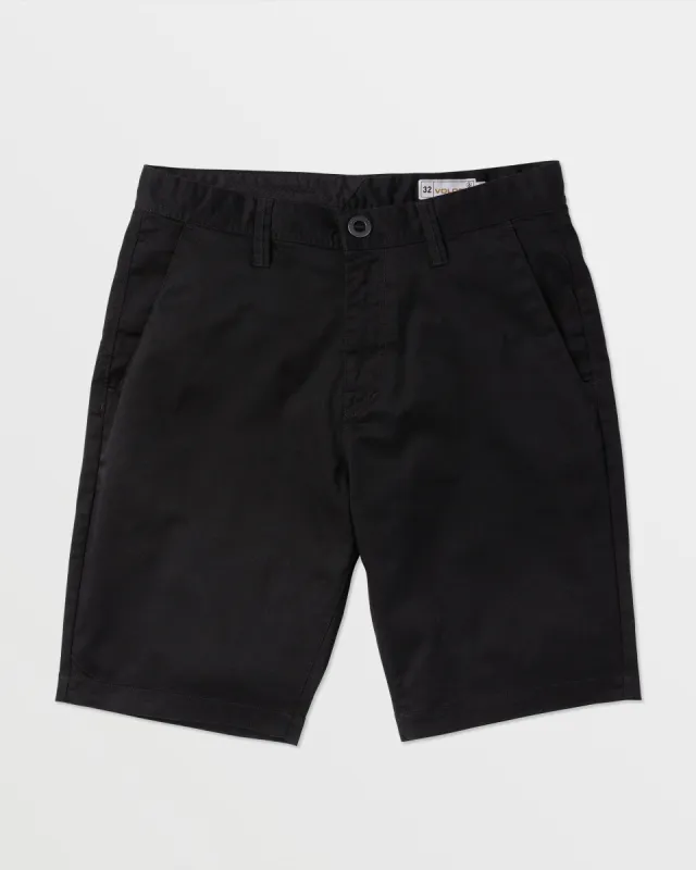 Frickin Modern Stretch Shorts - Black sold by Volcom