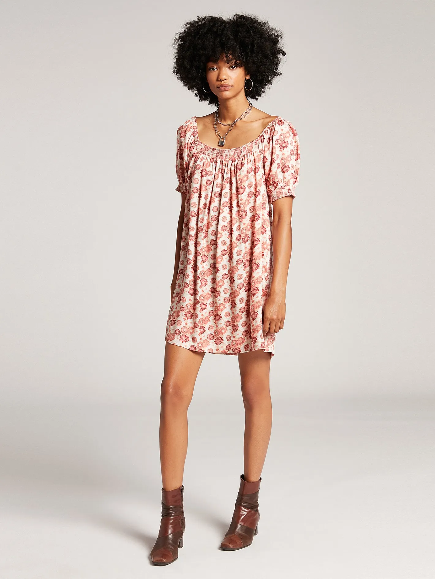 Harley & J Dress - Mushroom sold by Volcom product image thumbnail 2