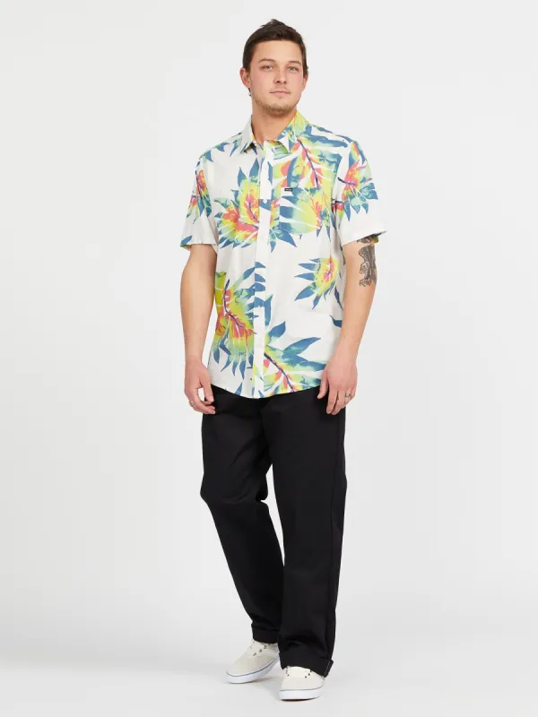 Seeweed Short Sleeve Shirt - Whitecap Grey sold by Volcom