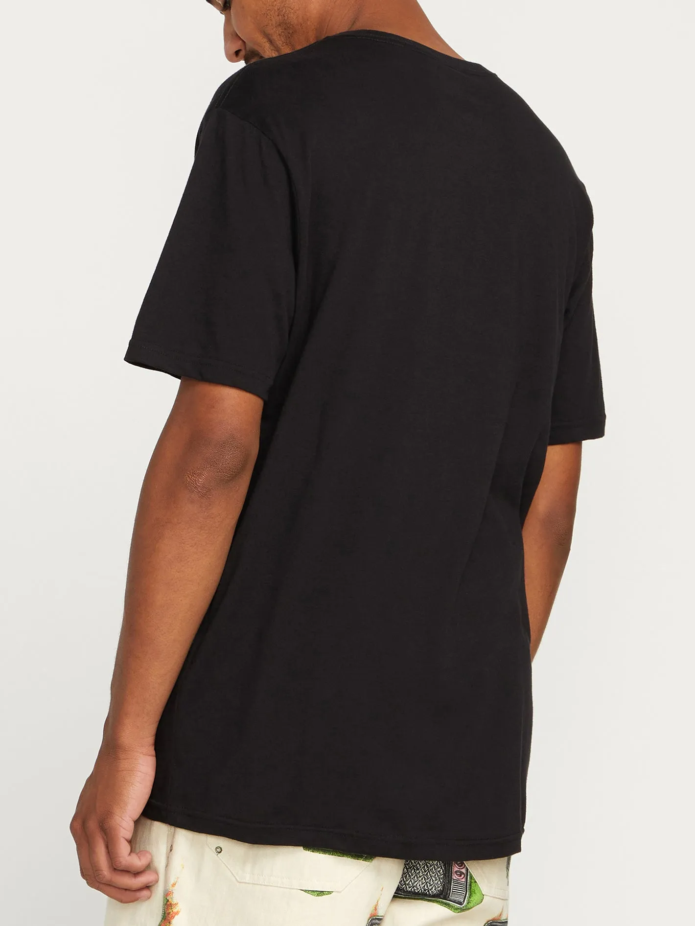 Featured Artist Justin Hager Hagerhawk Short Sleeve Tee - Black sold by Volcom product image thumbnail 3