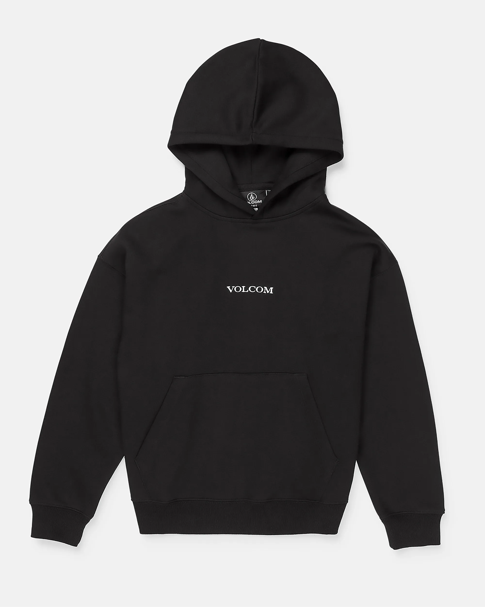 Big Boys Volcom Stone Pullover Hoodie - Black sold by Volcom