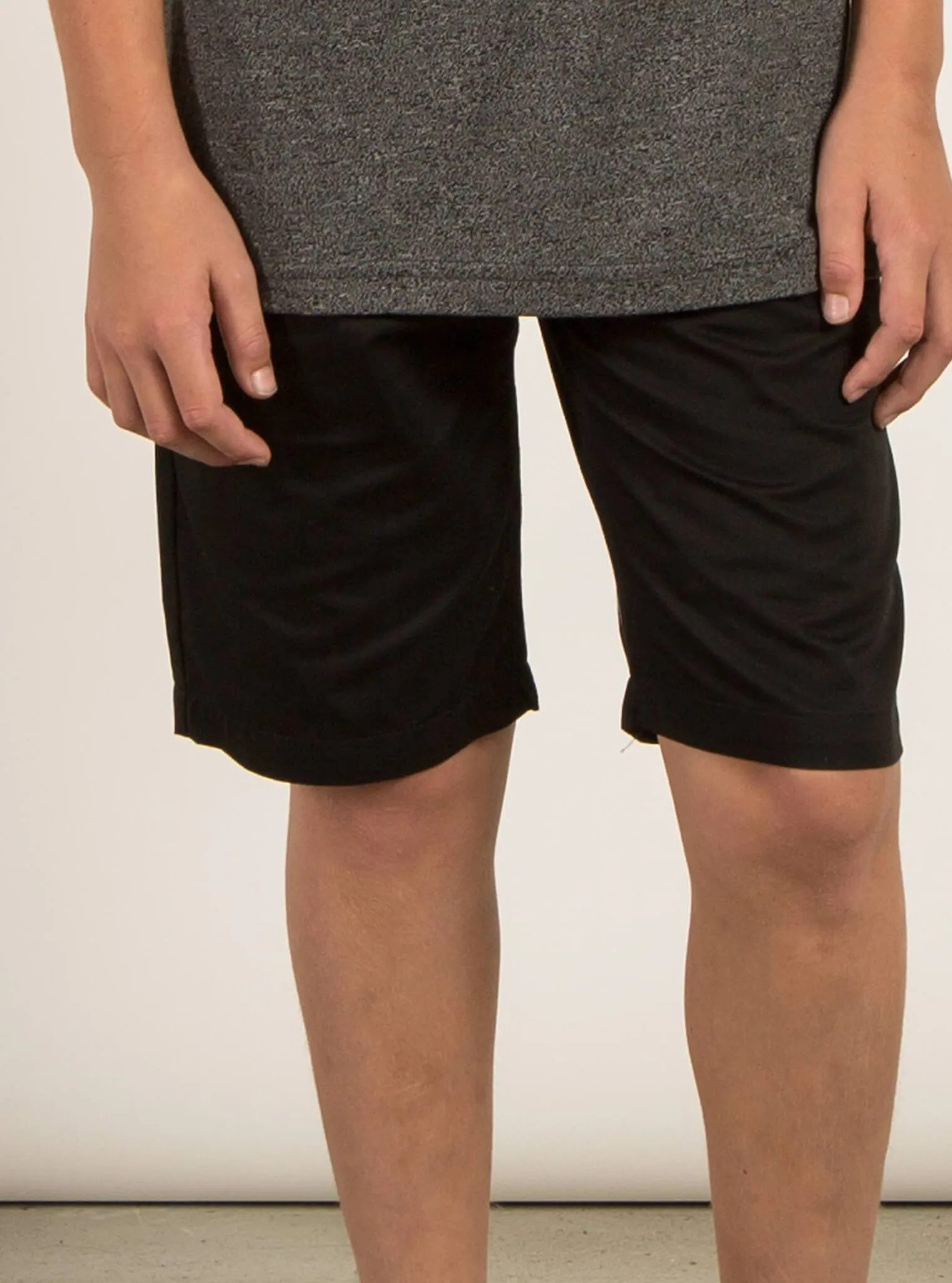 Big Boys Frickin Chino Shorts - Black (2019) sold by Volcom