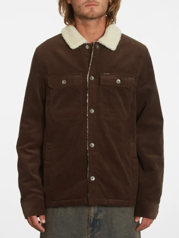 Keaton Jacket - Dark Brown sold by Volcom