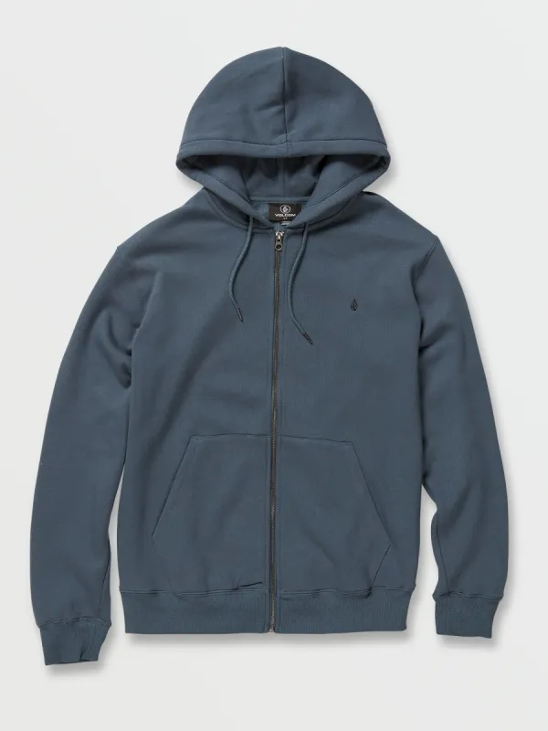 Single Stone Zip Fleece Hoodie - Marina Blue sold by Volcom