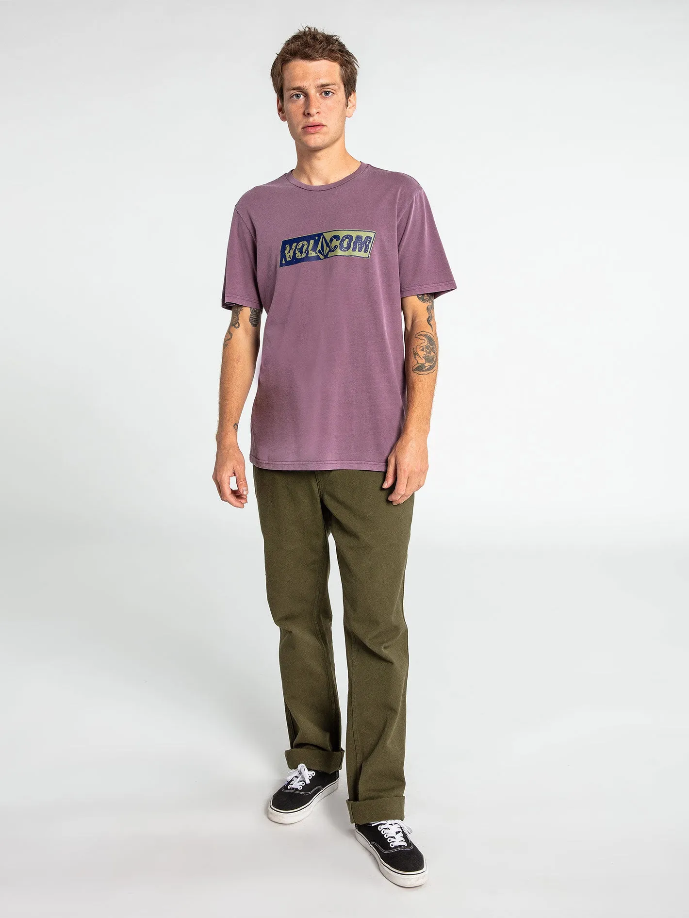 Stone Split Short Sleeve Tee - Arctic Dust sold by Volcom product image thumbnail 5