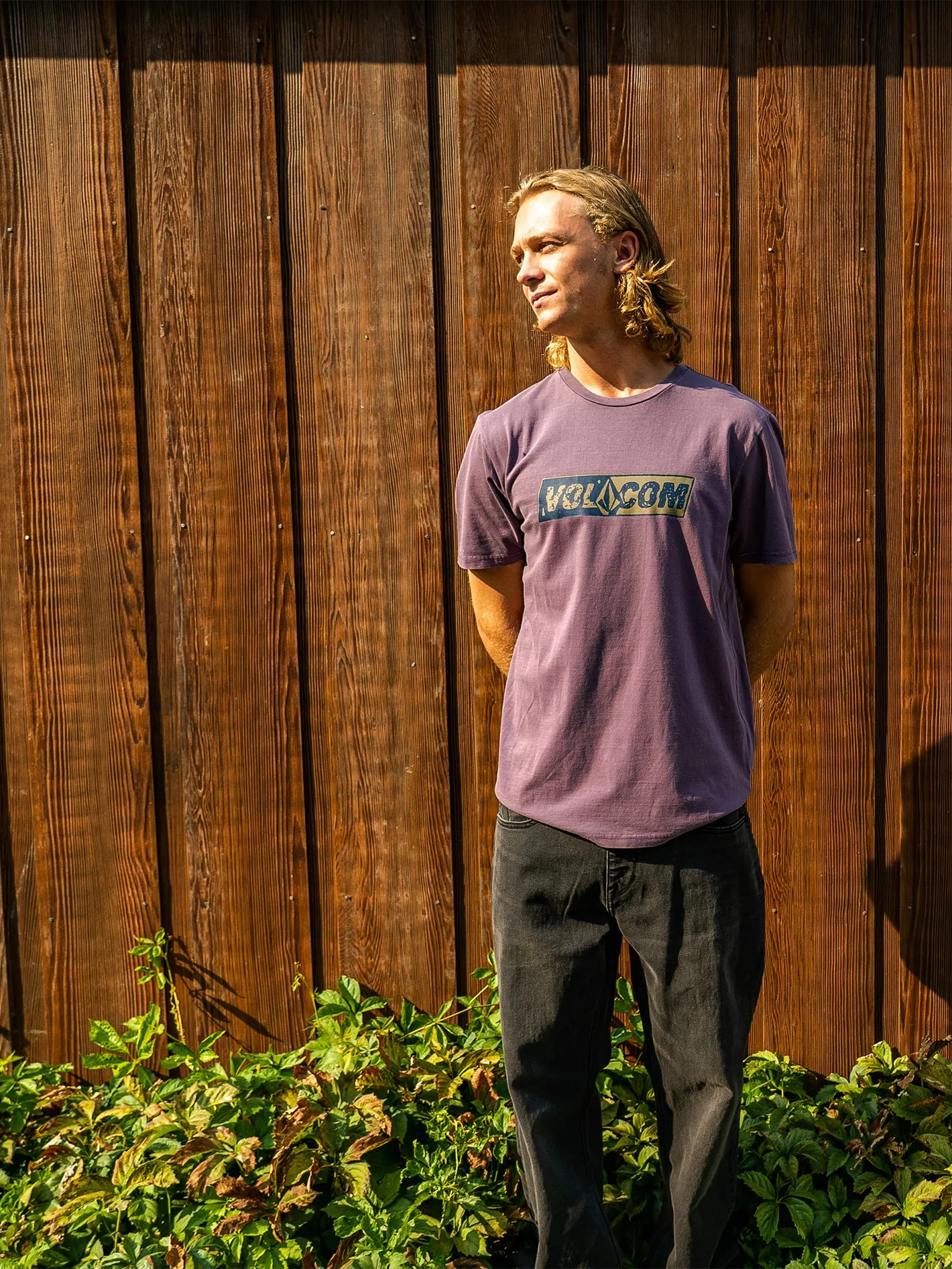 Stone Split Short Sleeve Tee - Arctic Dust sold by Volcom product image thumbnail 2