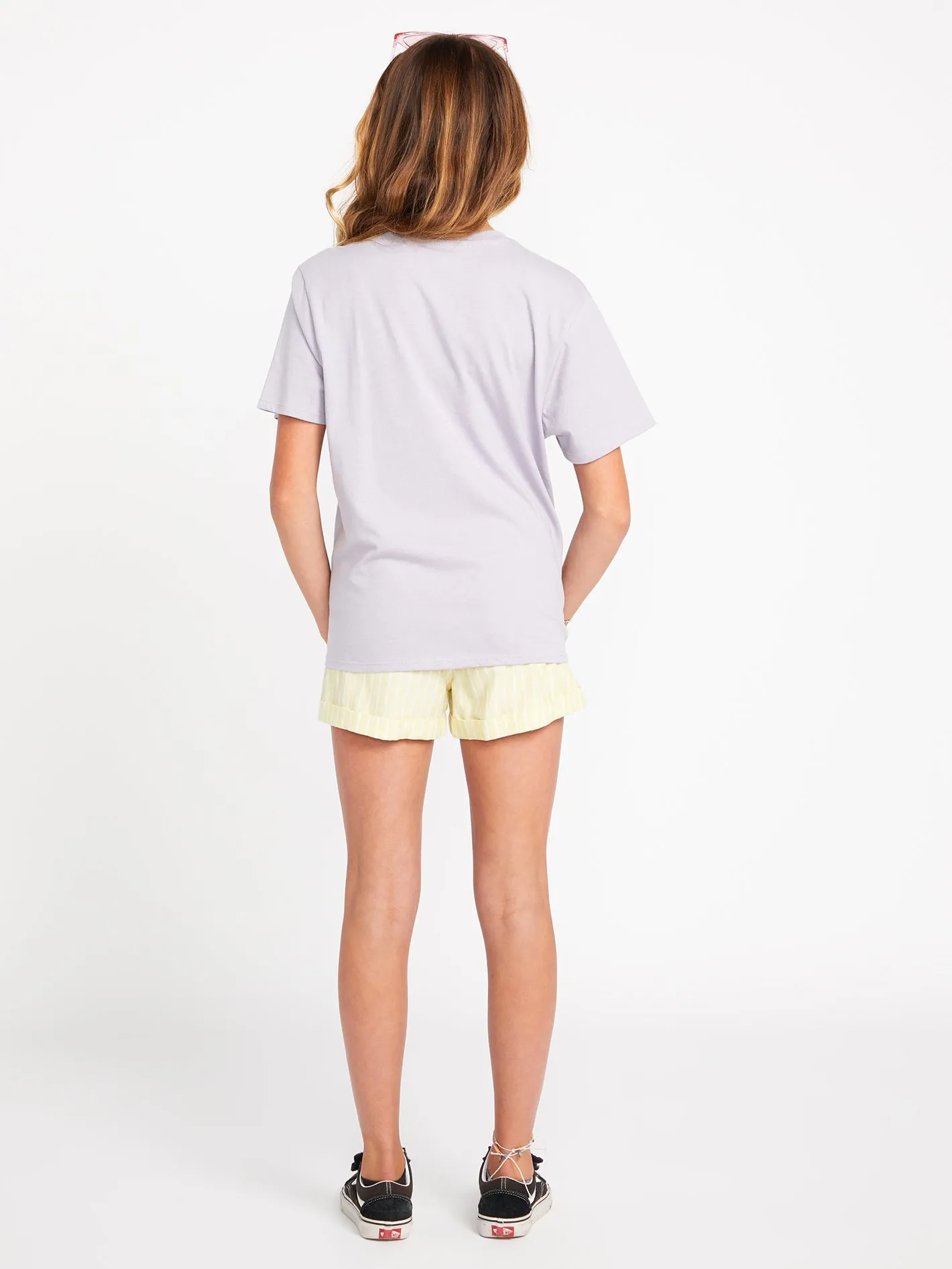 Girls Truly Stoked Boyfriend Short Sleeve Tee - Moonbeam sold by Volcom product image thumbnail 2