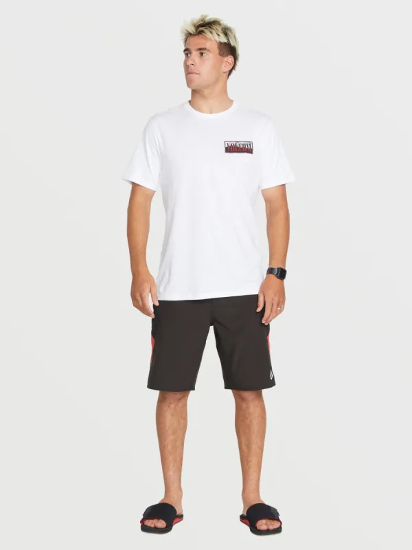 Surf Vitals Jack Robinson Short Sleeve Shirt - White made by Volcom