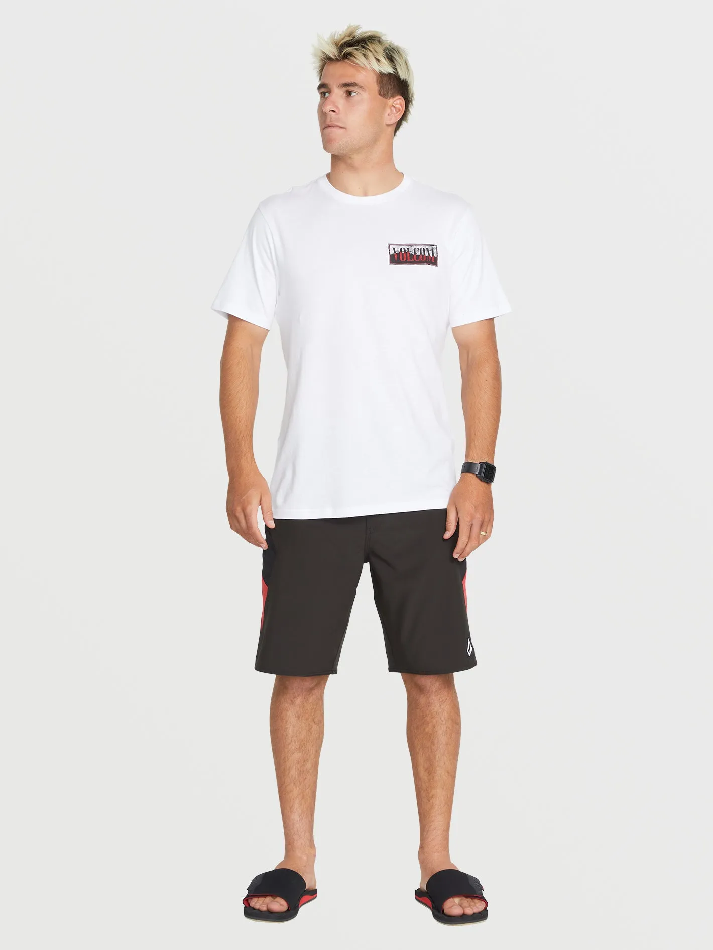 Surf Vitals Jack Robinson Short Sleeve Shirt - White sold by Volcom