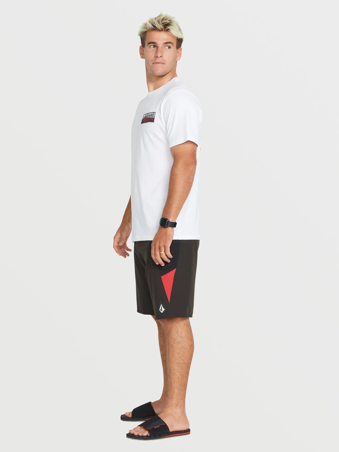 Surf Vitals Jack Robinson Short Sleeve Shirt - White sold by Volcom product image thumbnail 3