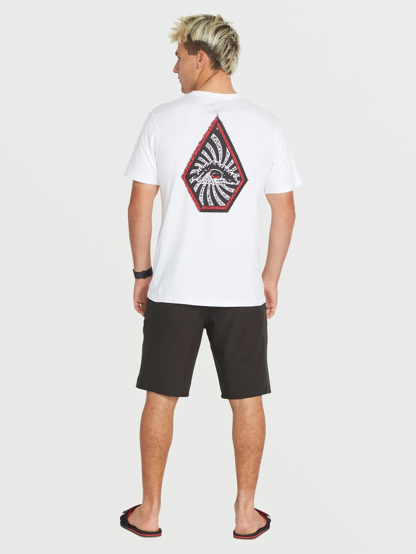 Surf Vitals Jack Robinson Short Sleeve Shirt - White sold by Volcom product image thumbnail 2