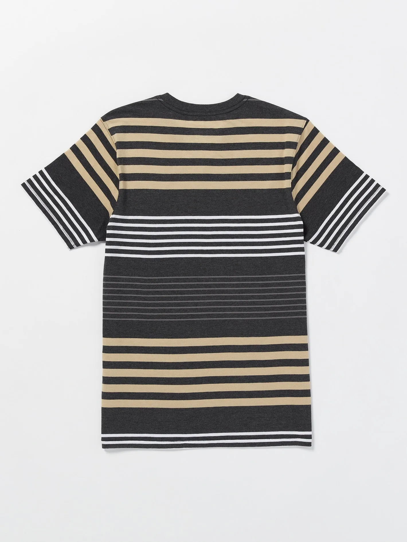 Beam Stone Crew Short Sleeve Shirt - Dark Black Heather sold by Volcom product image thumbnail 2