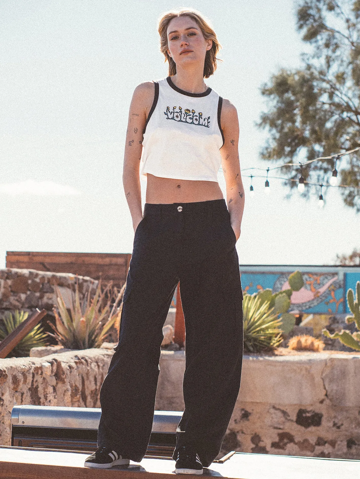 Fun Fever Tank - Star White sold by Volcom product image thumbnail 5