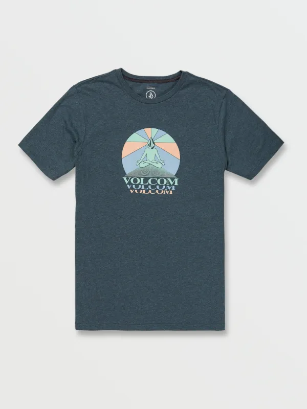 Mr Blisser Short Sleeve Tee - Jade Black Heather sold by Volcom