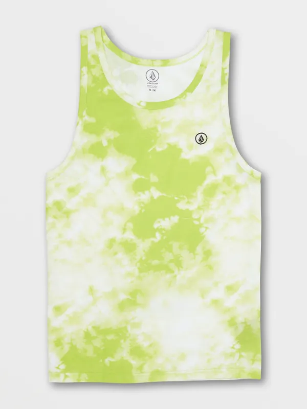 Parables Tank - Lime Tie Dye sold by Volcom
