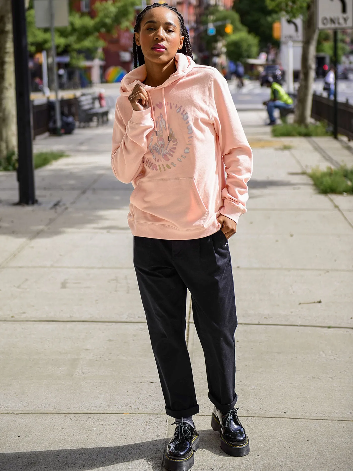 Truly Deal Hoodie - Hazey Pink sold by Volcom product image thumbnail 2