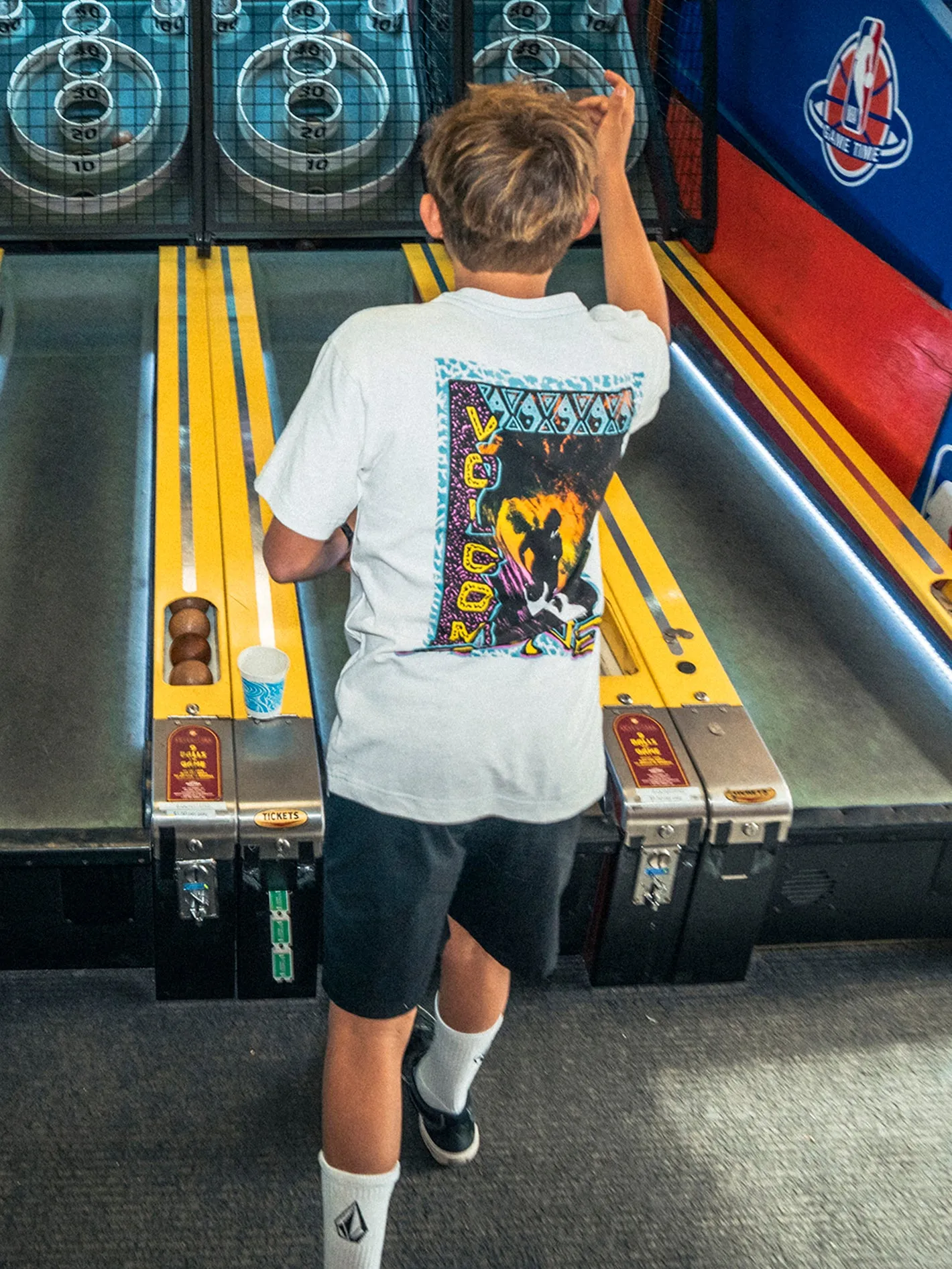 Big Boys Sea Punk Short Sleeve Tee - Off White sold by Volcom product image thumbnail 4