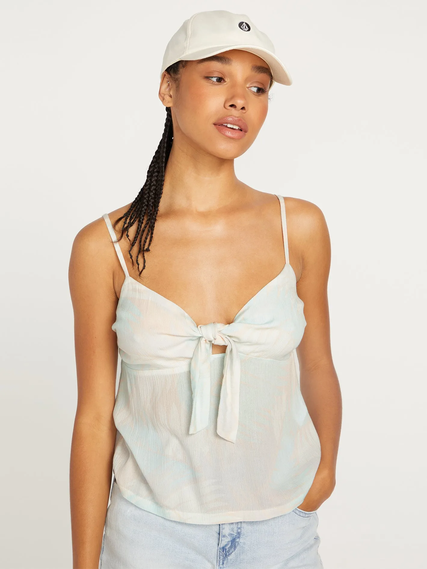 Palmy Nites Cami Tank - Melon sold by Volcom product image thumbnail 3