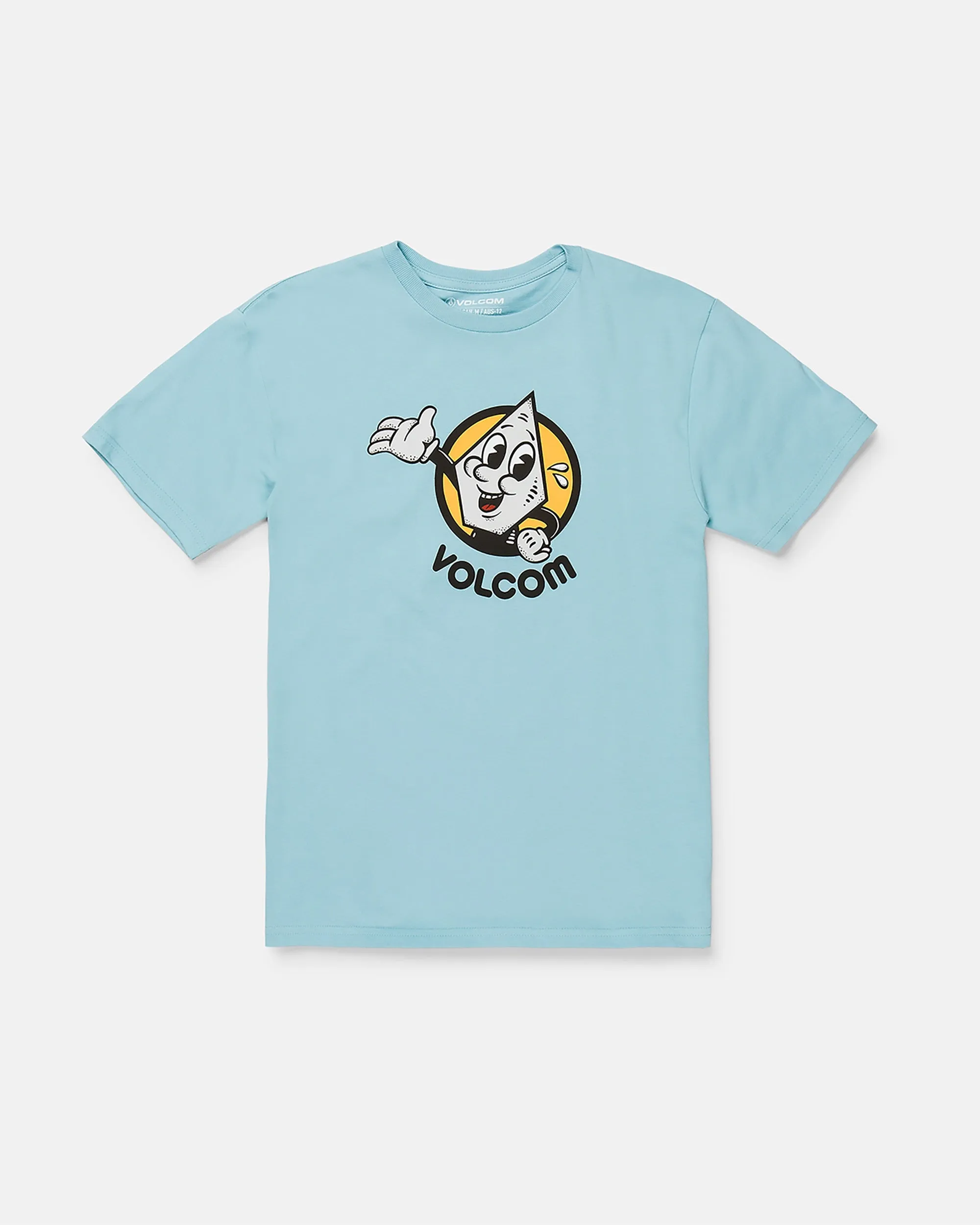 Big Boys Mr Stone Short Sleeve Tee - Sea Blue sold by Volcom