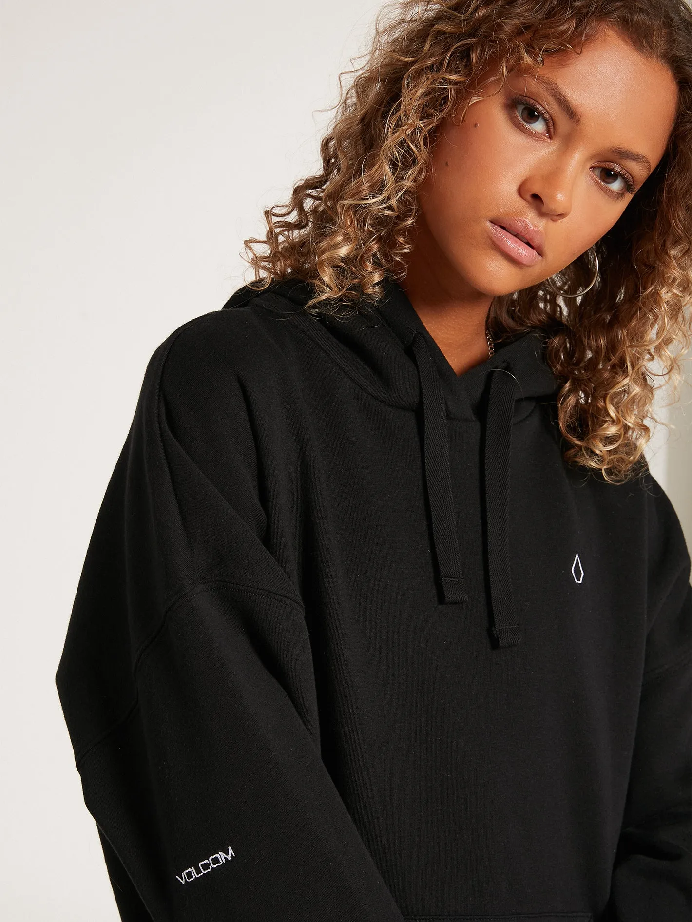 Stone Heart Hoodie - Black sold by Volcom product image thumbnail 3