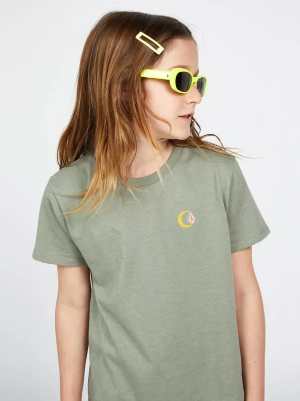 Girls Last Party Short Sleeve Tee - Light Army sold by Volcom